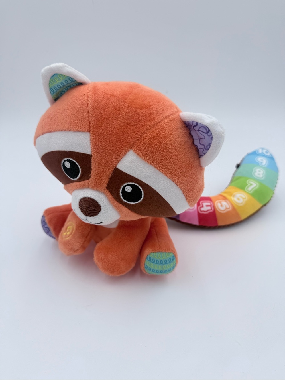 LeapFrog Colorful Counting Red Panda Singing Talking 8" Plush Stuffed
